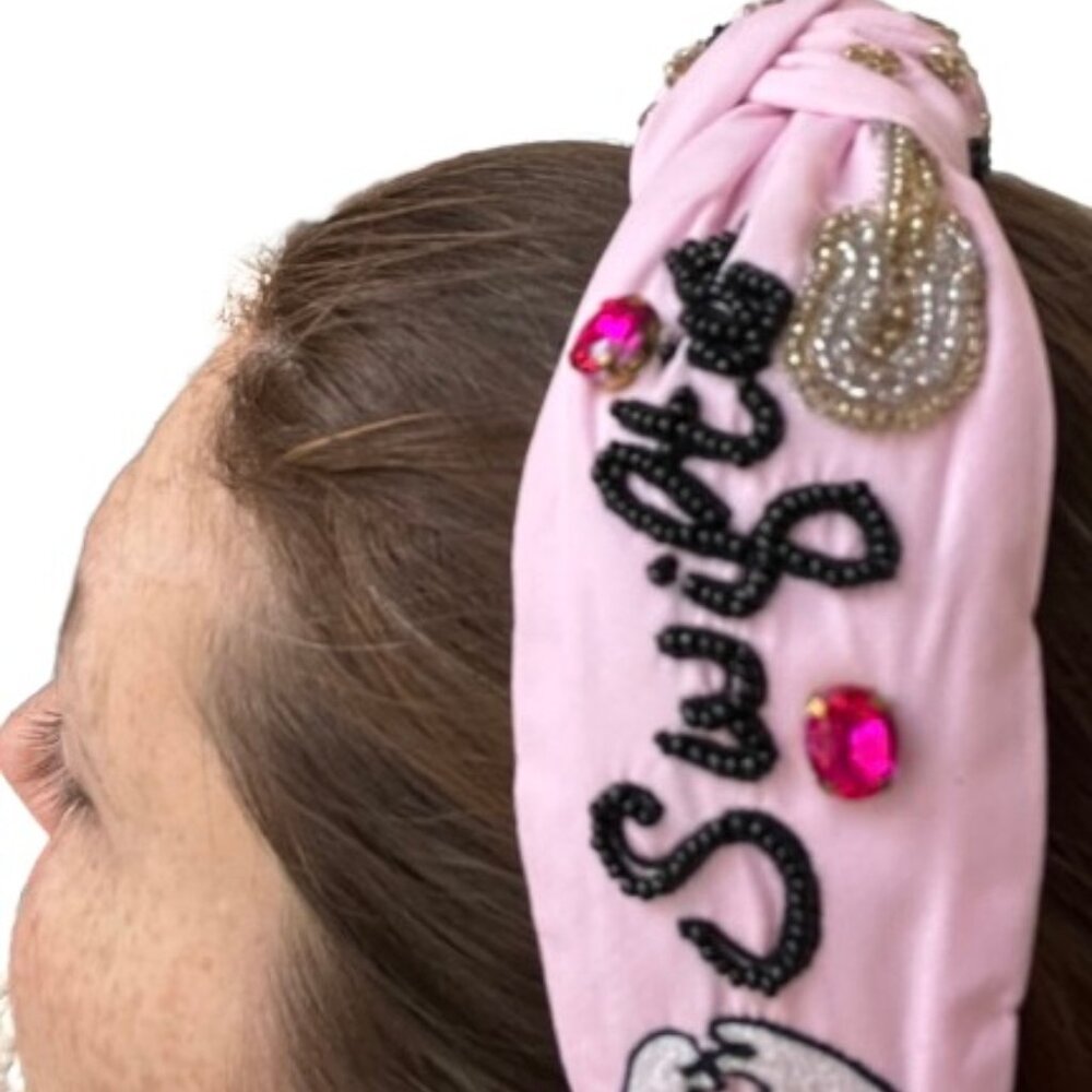 1989 Taylor Swift Inspired beaded headband hair band new